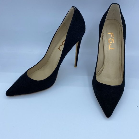 FSJ Women Formal Stiletto High Heels Pumps Pointed - Picture 5 of 12
